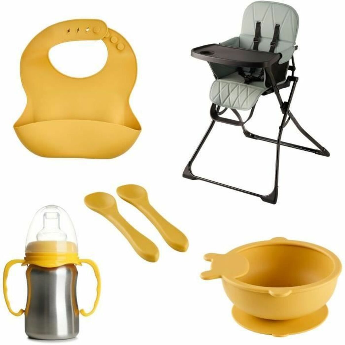 Sets of tables and chairs
