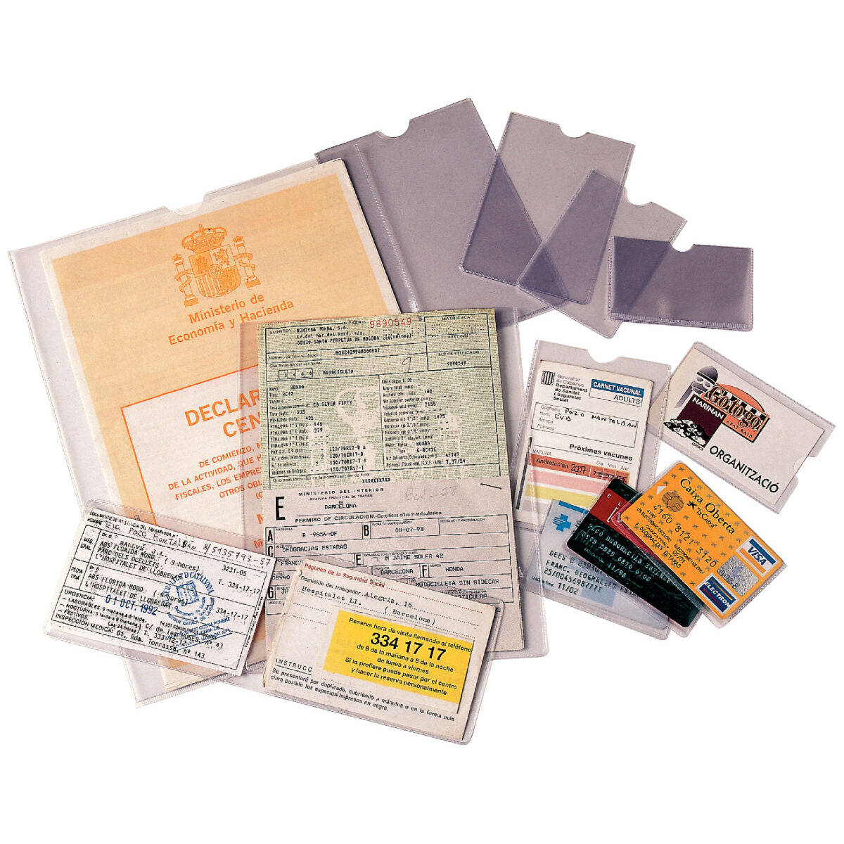 Punched Binder Pockets