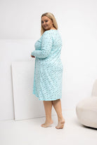  Plus Size Nightgown model 223302 Forever Pink 